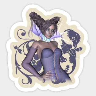 Fantasy women Sticker